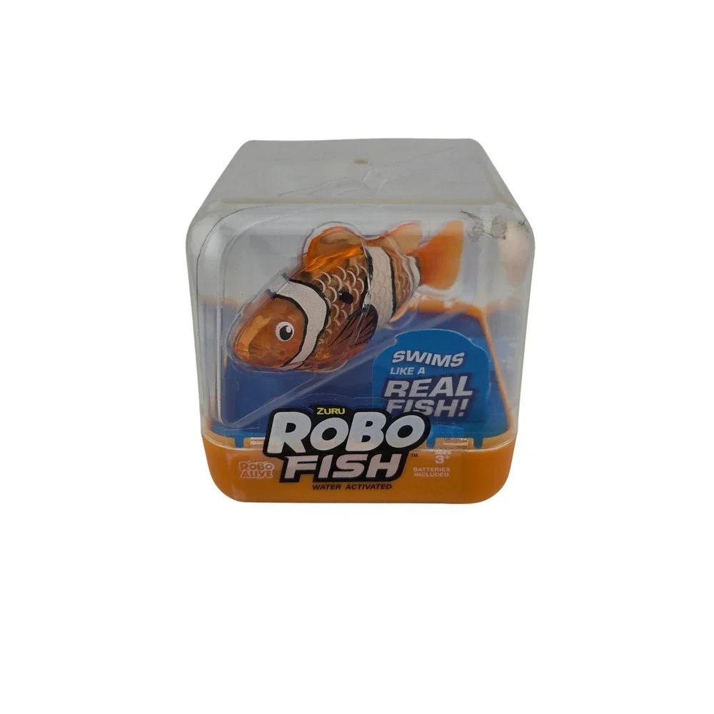 Zuru Robo‎ Alive Robo Fish Water Activated Color Changing Toy Brand New